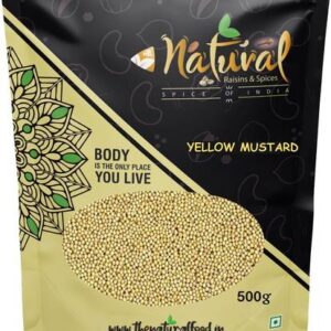 NTLNATURAL Yellow Mustard (500 gm Yellow Rai - Sarson W...