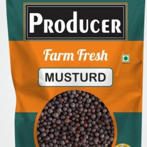 PRODUCER Premium Black Mustard Seeds, Sarso, 1kg