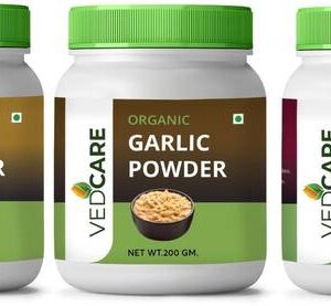 Vedcare (Ginger + Garlic +Onion) Organic Powder (200g X...