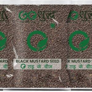 Goshudh Premium Quality Rai/Mustard Seeds pack of 3 250...