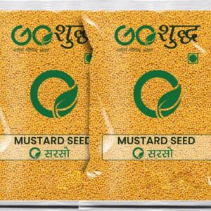 Goshudh Best Quality Mustard Seed 400Gm Each (Pack Of 2...