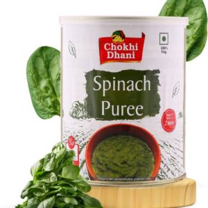 Chokhi Dhani Spinach Puree | loaded with Protein | Vita...