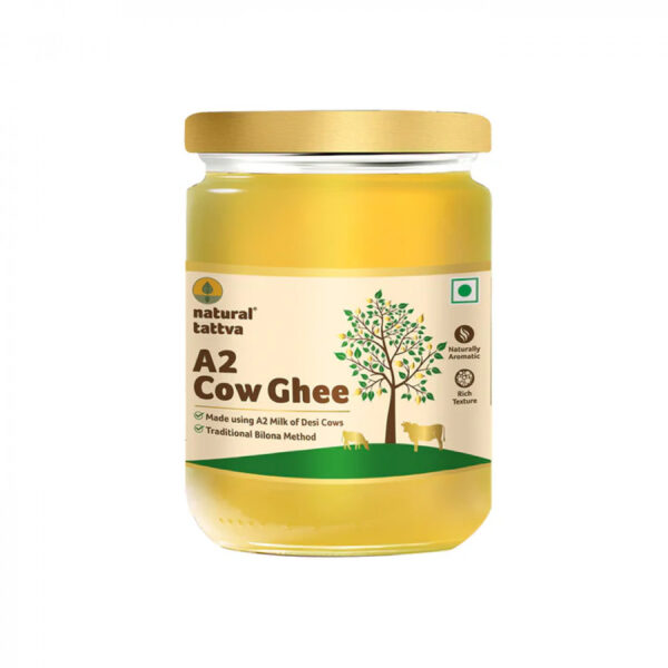 Natural Tattva A2 Cow Ghee – 500 Ml