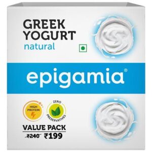 Epigamia Natural Greek Yogurt, 85 G..
