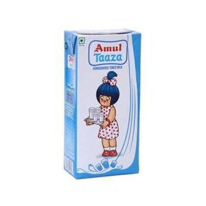 Amul Taaza Fresh Toned Milk 200Ml C..
