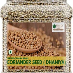 Bliss of Earth 250GM Certified Organic Coriander Seeds ...