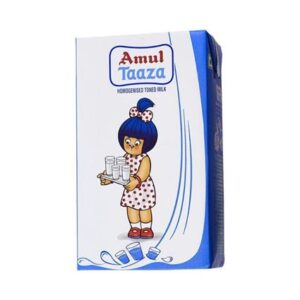 Amul Taaza Toned Uht Milk 1L Tetra ..