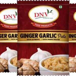 DNV Fresh Ginger Garlic Paste for Cooking 100gm, Pack o...