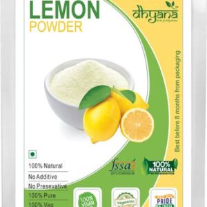 DHYANA EXIM Lemon | Nimbu Powder 100gm for cooking