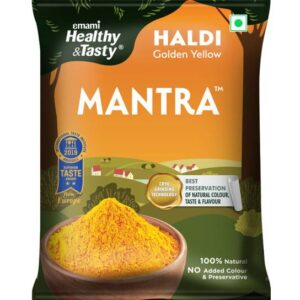 Emami Healthy and Tasty Mantra Turmeric Powder, 100% Na...