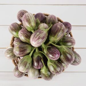 Brinjal White Round