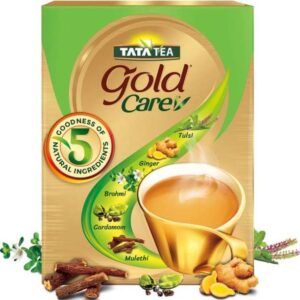 Tata Tea Gold Care Goodness of 5 Ingredients, Tea Box