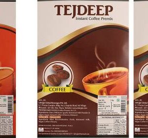 Tejdeep Pack of 1 Insant Ginger Premix Tea and 2 Pack o...