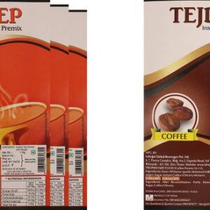 Tejdeep Pack of 2 Insant Cardamom Premix Tea and 3 Pack...