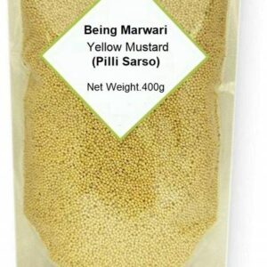 Being Marwari Premium Yellow Mustard (Pilli Sarso), 400...