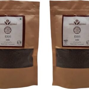 Vikeshi Naturals Rayi Seeds | Rai Real Cold Processed (...