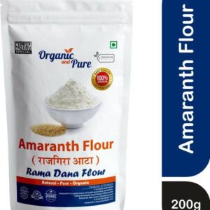 Organic and Pure Rajgira Atta, Amarnath Flour for Upwas Vrat Fasting, Gluten Free