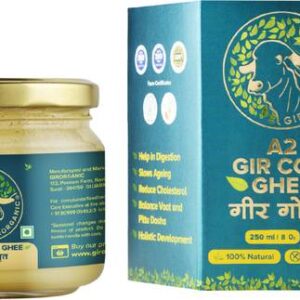 GIRORGANIC GIR COW PURE A2 Ghee Glass Bottle