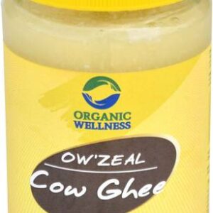 ORGANIC WELLNESS Cow Ghee Ghee Glass Bottle