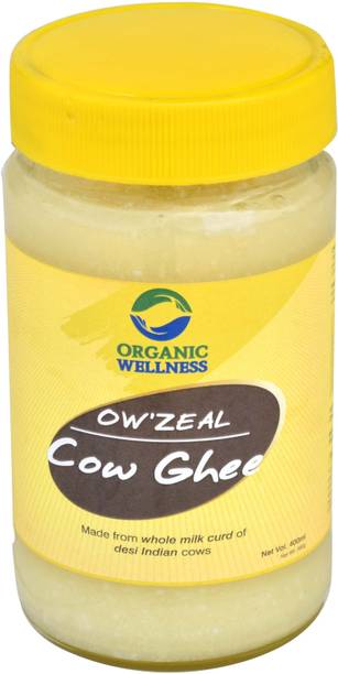 ORGANIC WELLNESS Cow Ghee Ghee Glass Bottle