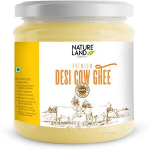 Natureland Organics Premium Cow Ghee Plastic Bottle