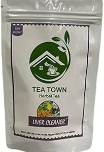 TEA TOWN SLIMMING Herbal Green Tea (50 gms) I Caffeine Free I Infused With 5 Organic Herbs - Helps keep weight in check (Pack Of 8)290