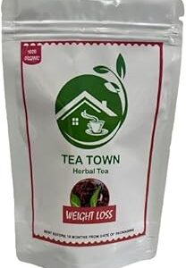 TEA TOWN SLIMMING Herbal Green Tea (50 gm) Caffeine Free I Infused With 5 Organic Herbs I Helps keep weight in check