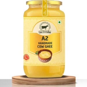 Go Fresho A2 Desi Cow | Bilona Method | Pure & Handmade | Ghee Glass Bottle