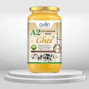 Ovlin A2 GHEE MADE FROM DESI COW MILK BY TRADITIONAL Ghee Glass Bottle