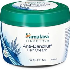 Himalaya Anti-Dandruff Hair Cream | Removes & Prevents Dandruff | Non Sticky Oil Replacement Hair Cream | Soothes Scalp | With Tea Tree Oil & Tulsi | For Women & Men | 100ml