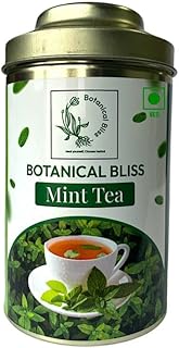 Botanical Bliss|Mint Tea|A Refreshing Herbal Infusion Bursting with the Coolness of Fresh Mint Leaves, Perfect for Rejuvenating Your Senses and Enhancing Digestion|100gram