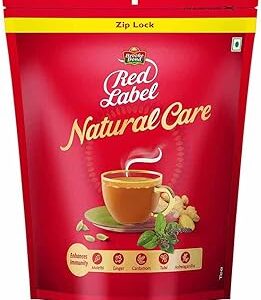 Red Label Natural Care Tea, Chai Made With 5 Ayurvedic Herbs, 1 Kg