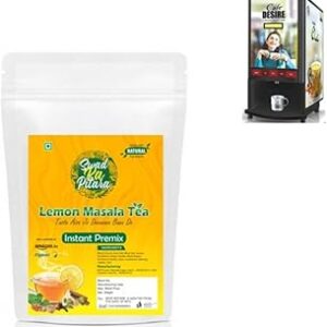 Swad ka Pitara Lemon Tea, Instant Premix Herbal Tea for Automatic Tea Vending Machine (500 Gm)