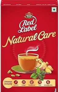 Red Label Natural Care Tea, With 5 Ayurvedic Ingredients, 500 Grams, Ginger
