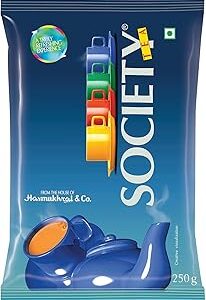 Society Leaf Tea | 250g Pouch | Chai | Pack of 1| Special blend from Finest tea gardens of Assam | Robust Flavour | Refreshing | All Natural Ingredients | No preservatives