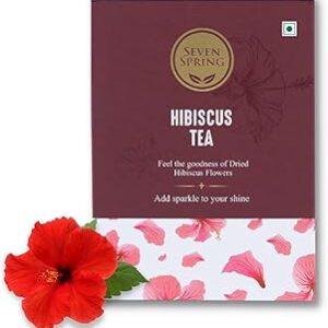 Seven Spring Premium Hibiscus Tea | 50 grams | Lowers Blood Pressure | Antidepressant | Pure Loose Leaf Tea?