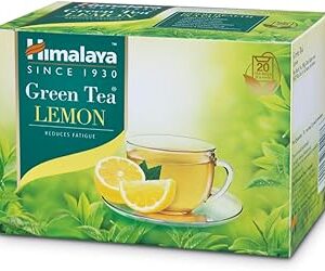 Himalaya Green Tea Lemon|20 Tea Bags |Reduces Fatigue, 40 Gm