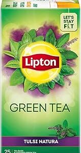 Lipton Tulsi Natura Green Tea, 25 Tea Bags