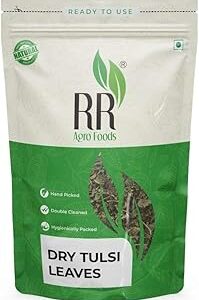 RR AGRO FOODS 100% Pure Dry Tusli Leaves Tea | Rama Tulsi | Immunity Booster | Pack of (100 GM)