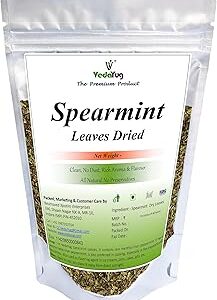 VY VedaYug Spearmint Tea Leaves | Steep As Hot Spearmint Herbal Tea Or Iced Pcos Tea | Caffeine Free 140Gm