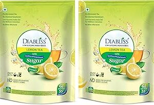 DiaBliss Herbal Diabetic Friendly Lemon Tea 500g - Low Glycemic Food