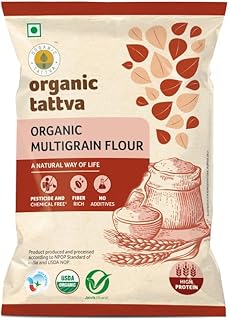 Organic Tattva, Organic Multigrain Atta/Flour, 1 Kg