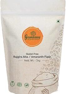 GRAMINWAY - FROM THE ROOTS Healthy and Tasty Rajgira Atta/Flour/Amaranth Flour 1kg