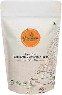 GRAMINWAY – FROM THE ROOTS Healthy and Tasty Rajgira Atta/Flour/Amaranth Flour 1kg