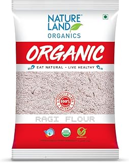 Natureland Organics Ragi Flour 500 Gm – Organic Flour