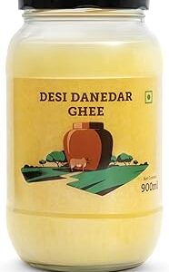 Country Delight Cow Ghee | 100% Pure Desi Danedar Cow Ghee, 900 ML (Single Pack) - Naturally Aromatic with a Unique Granular Texture