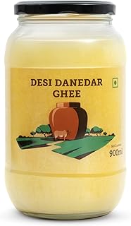 Country Delight Cow Ghee | 100% Pure Desi Danedar Cow Ghee, 900 ML (Single Pack) – Naturally Aromatic with a Unique Granular Texture