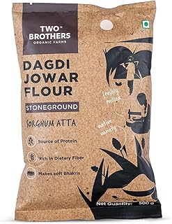 Two Brothers Organic Farms Jowar Atta 500 gm