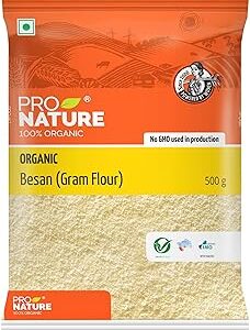 Pro Nature 100% Organic Besan, 500g