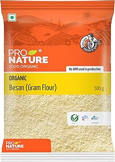 Pro Nature 100% Organic Besan, 500g